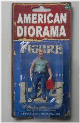 Sam with Tool Box" 1:24 Scale Figurine - 3" Male Figure by American Diorama