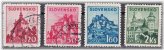 Slovakian Castle Stamps: 1941 SC#58-61 MH/Used - AL1470