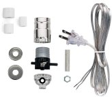 Silver Bottle Lamp Wiring Kit - M39