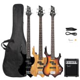 Sunset Flame Bass Guitar Kit