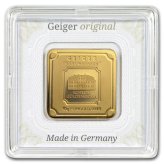 Geiger Edelmetalle 10g Gold Bullion with Originals Assay