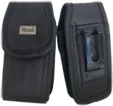 Black Nylon Clip Case for GreatCall Lively Flip Phone