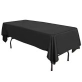 Satin Elegance Rectangular Table Cover