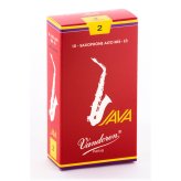 Red Java Alto Saxophone Reeds - Box of 10