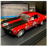 Red Ford Mustang T/A #5 Jim West Slot Car by Pioneer (1/32 Scale)