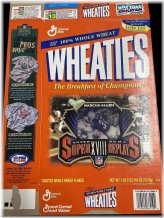 Replay Wheaties - Marcus Allen Edition