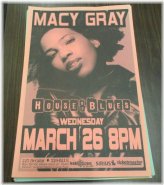 Macy Gray Live Concert Poster