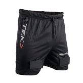 Mesh Hockey Shorts with Cup and Sock Tabs for Men by PowerTek