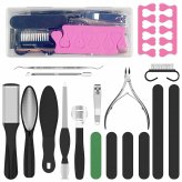 Complete Foot Care Set with 20 Essential Tools