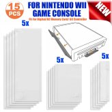 Memory Card Slot Cover Lid Replacement Kit for Nintendo Wii