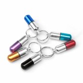 AquaVault Mini Keychain Pill Holder