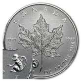 Maple Leaf Monkey Privy Reverse Proof Coin