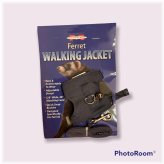 Denim Ferret Walking Set with Bell Leash