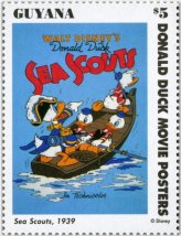 Latin American Stamp Collection: Sea Scouts Donald Duck 1939