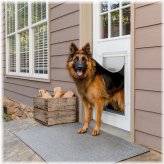 Aluminum Magnetic Locking Flap for Large Pets - Easy Access Screen Door