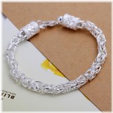 Silver Link Chain Bracelet