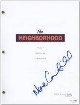 The Neighborhood" Pilot Script Autographed by Max Greenfield