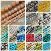 Earthstone Round Beads Collection