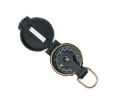 Black Lensatic Navigation Pocket Compass by Rothco