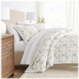 Serene Blossom Reversible Comforter Set