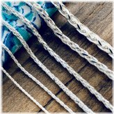 Wheat Spiga Diamond Cut Necklace