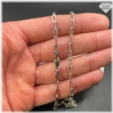 Streamline Silver Chain Necklace for Women