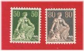Switzerland Helvetia Stamp Set