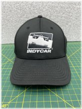 Indy 500 Black Embroidered StrapBack Hat