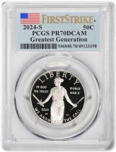 2024-S Greatest Generation Half Dollar