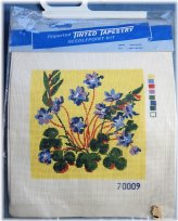 Floral Tapestry Needlepoint Kit