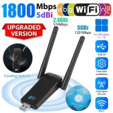 HyperLink Dual-Band WiFi6 Adapter with USB 3.0 - 1800Mbps