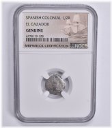 El Cazador Shipwreck Silver Coin