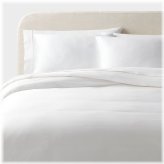 Luxe Lyocell White Duvet Set