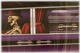 Eternal Elegance Haunted Hearse Skeleton Decoration