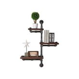 Orton Pine Wood Floating Wall Shelves