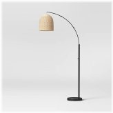 Rattan Glow Floor Lamp