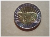 PANTHER 10 Peso Dollar Coin