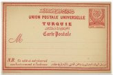 Ottoman Empire Vintage Postal Card