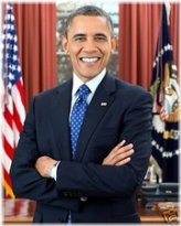 Barack Obama Official 2nd Term Portrait 8 x 10 Photo