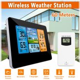 Precision Weather Tracker with Wireless Thermometer and Clock