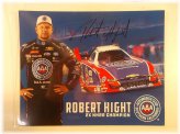 Robert Hight's Authentic Autographed Hero Card