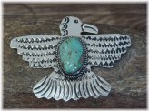 Thunderbird Turquoise Hair Pin