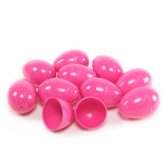 Pink Plastic Easter Vending Eggs - Pack of 50