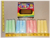 Jumbo Sidewalk Chalk Set - 12 Colors