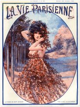 La Vie Parisienne Poster - Vintage French Travel Advertisement