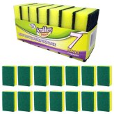 CleanWave Scrub Pack: Heavy Duty Sponges for Efficient and Durable Cleaning