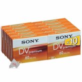 Sony Premium Mini DV 60 Minute Digital Video Cassette Tape