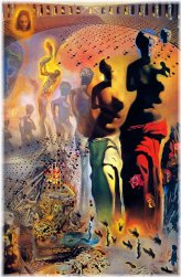 Enigmatic Dreamscape by Salvador Dali