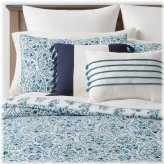 Bancroft Reversible Paisley Print Bedding Set