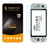 OLED Armor: Dual Pack Tempered Glass Screen Protectors for Nintendo Switch